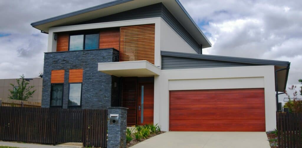 A modern suburban house in Australia