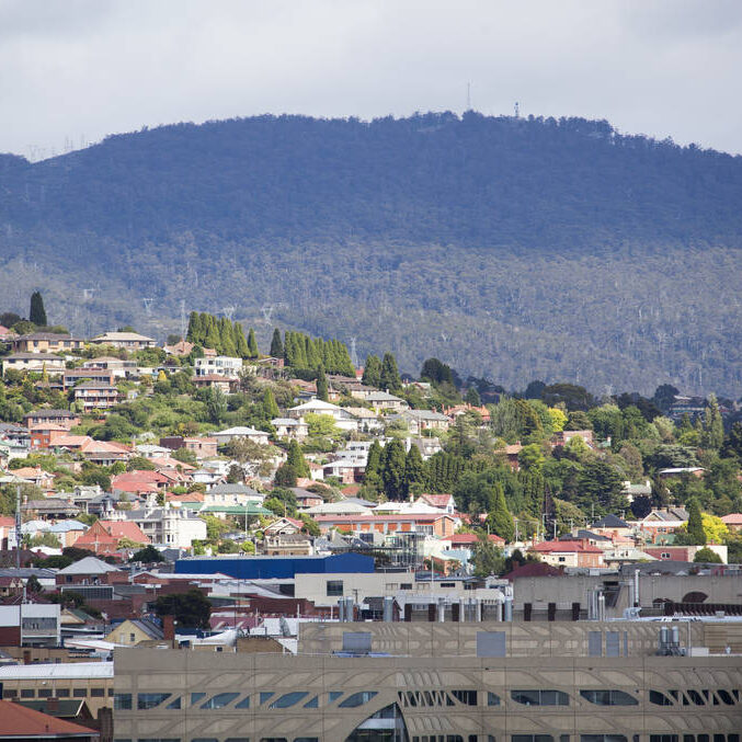 Hobart’s residential district